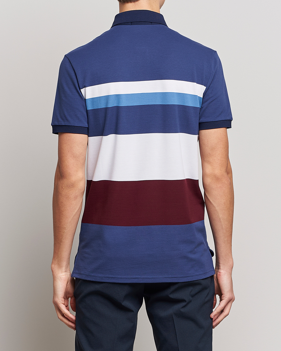 Men | Polo Shirts | RLX Ralph Lauren | Performance Striped Polo Rich Rubu Multi