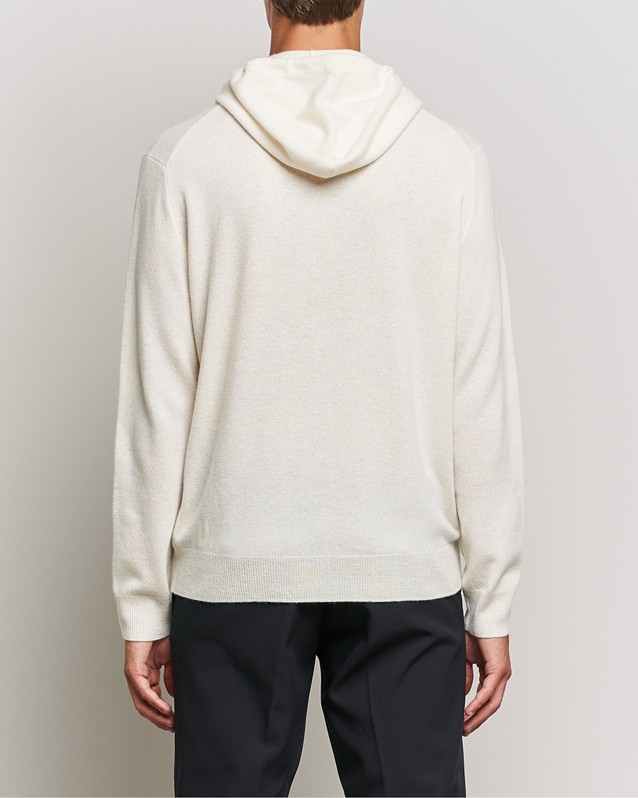 Men | Sweaters & Knitwear | RLX Ralph Lauren | Cashmere Hoddie Creme