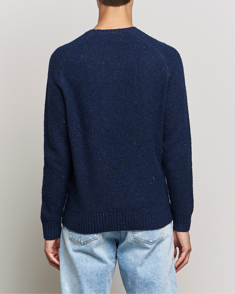 Men | Sweaters & Knitwear | Polo Ralph Lauren | Wool Donegal Knitted Sweater Navy