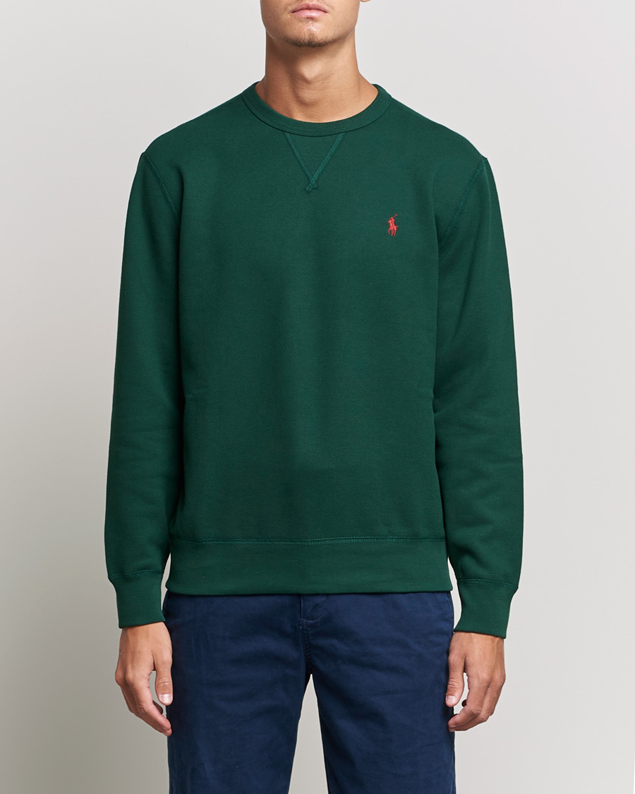 Men | Sweatshirts | Polo Ralph Lauren | Crew Neck Sweatshirt College Green