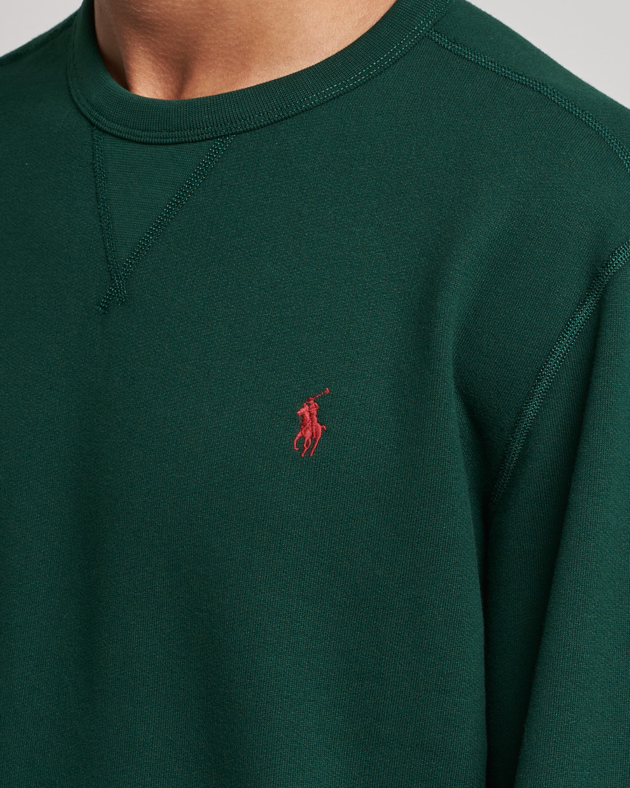 Men | Sweaters & Knitwear | Polo Ralph Lauren | Crew Neck Sweatshirt College Green