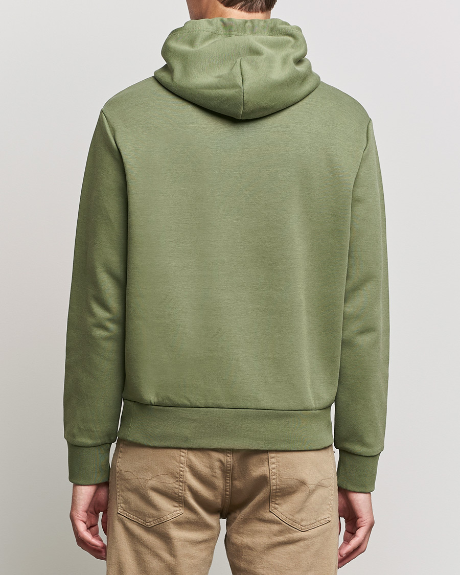 Men | Hooded Sweatshirts | Polo Ralph Lauren | Double Knit Logo Hoodie Army Olive