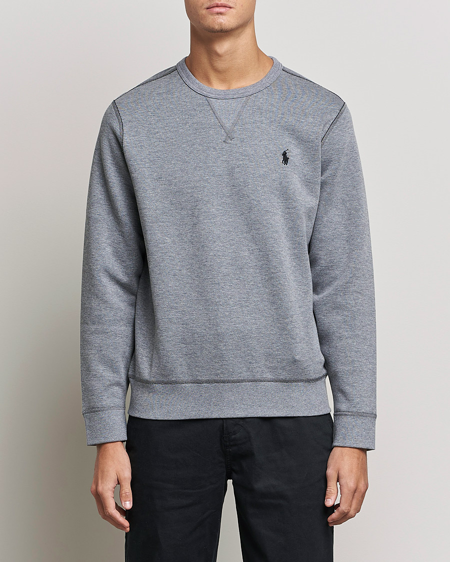 Men |  | Polo Ralph Lauren | Double Knit Sweatshirt Classic Grey Heather