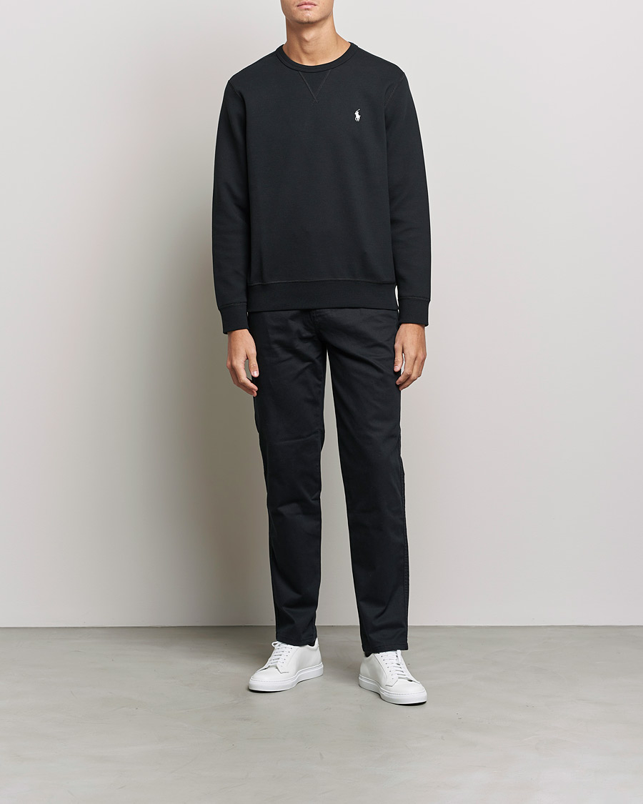 Men |  | Polo Ralph Lauren | Double Knit Sweatshirt Black