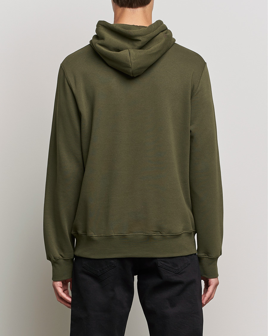 Men | Sweaters & Knitwear | Polo Ralph Lauren | Printed Denim Bear Hoodie Army Olive
