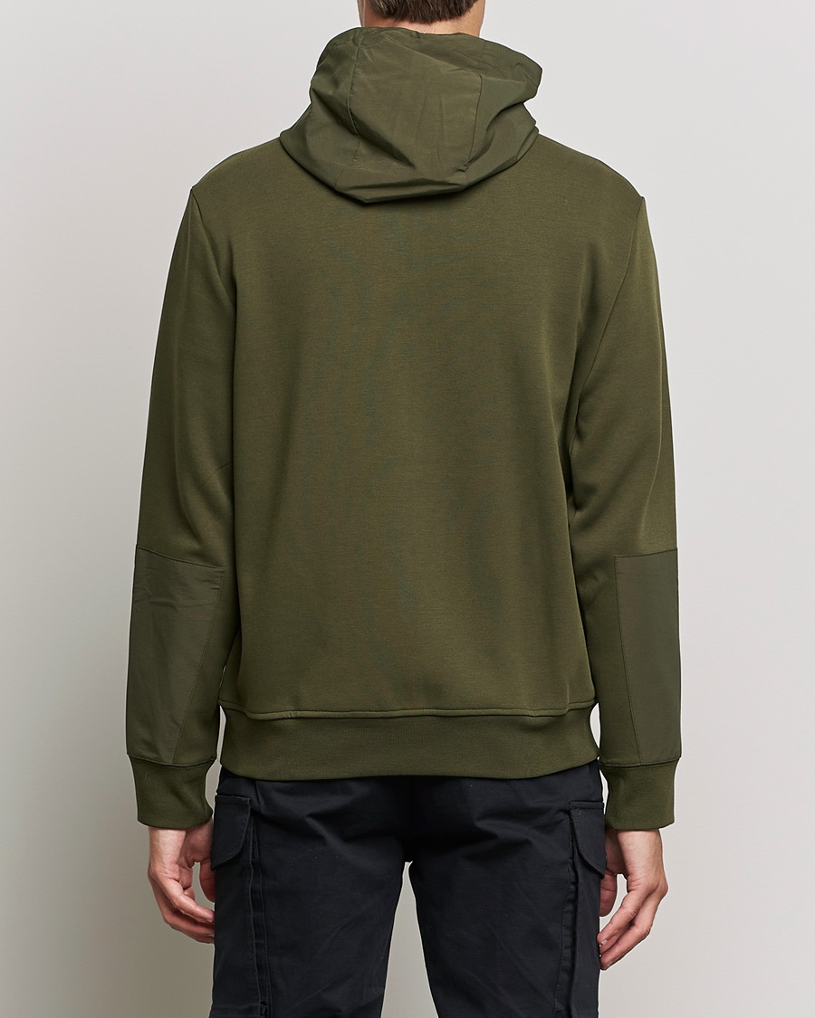 Men | Sweaters & Knitwear | Polo Ralph Lauren | Double Knit Full Zip Hoodie Army Olive