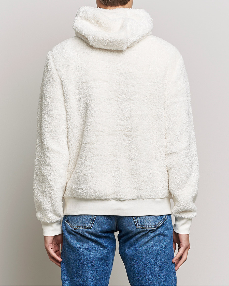 Men | Sweaters & Knitwear | Polo Ralph Lauren | Curly Sherpa Bear Hoodie Antique Cream