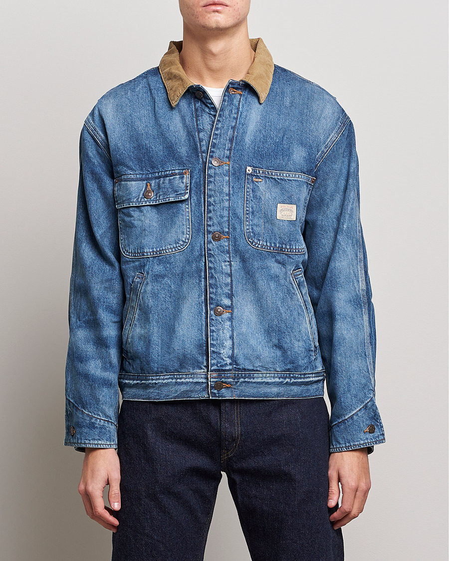 Men | Coats & Jackets | Polo Ralph Lauren | Dungaree Denim Jacket Blue