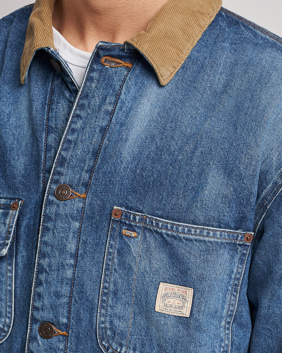 Men | Coats & Jackets | Polo Ralph Lauren | Dungaree Denim Jacket Blue