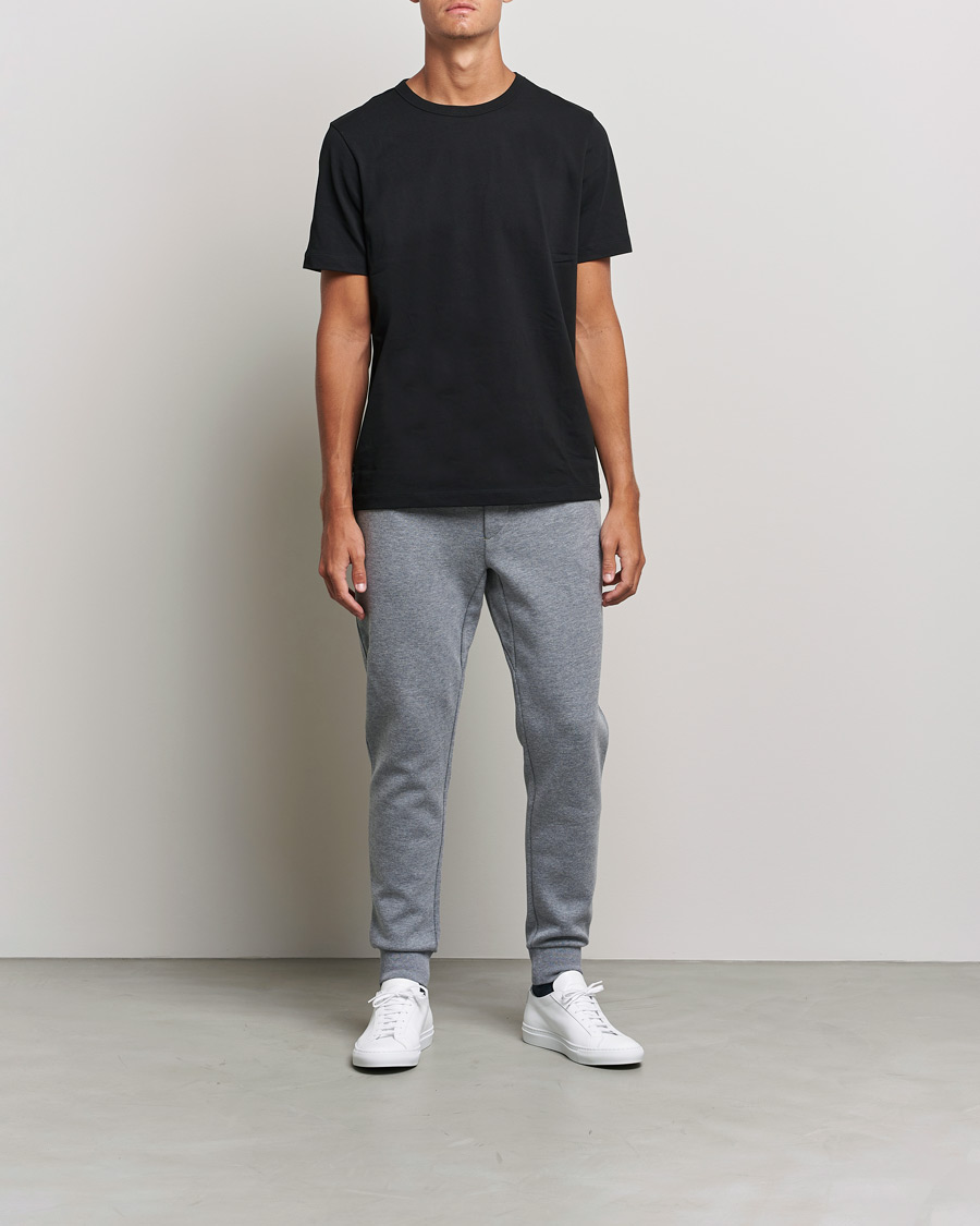 Men | Trousers | Polo Ralph Lauren | Double Knit Sweatpants Classic Grey Heather