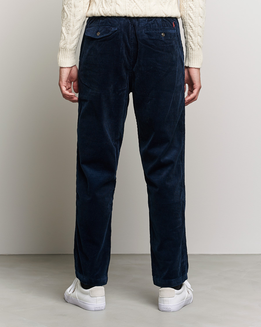 Men | Trousers | Polo Ralph Lauren | Prepster Corduroy Drawstring Pants Hunter Navy