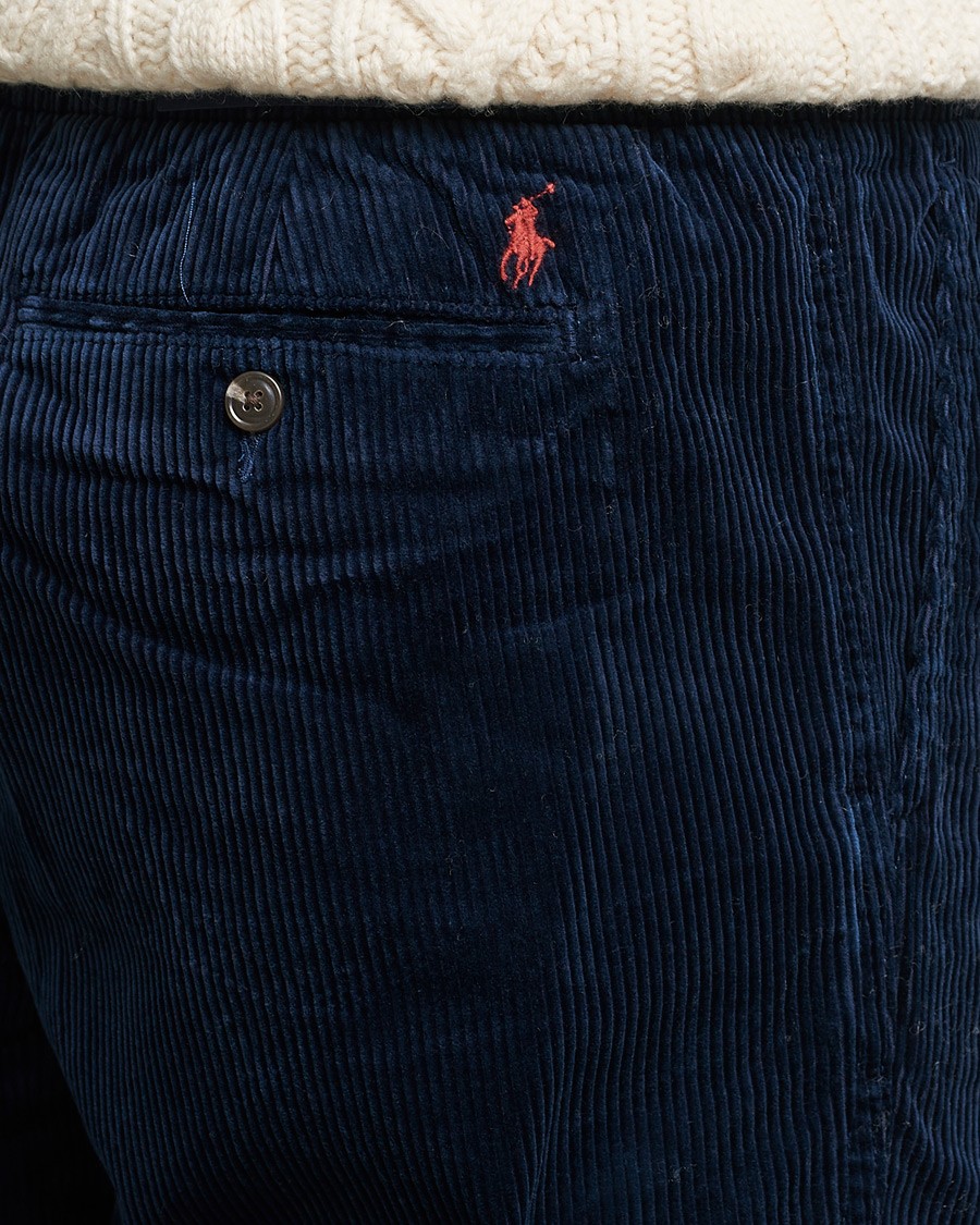 Men | Trousers | Polo Ralph Lauren | Prepster Corduroy Drawstring Pants Hunter Navy