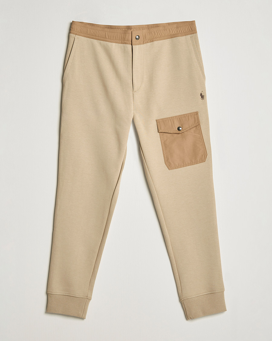 Men | Trousers | Polo Ralph Lauren | Double Knit Sweatpants Classic Khaki