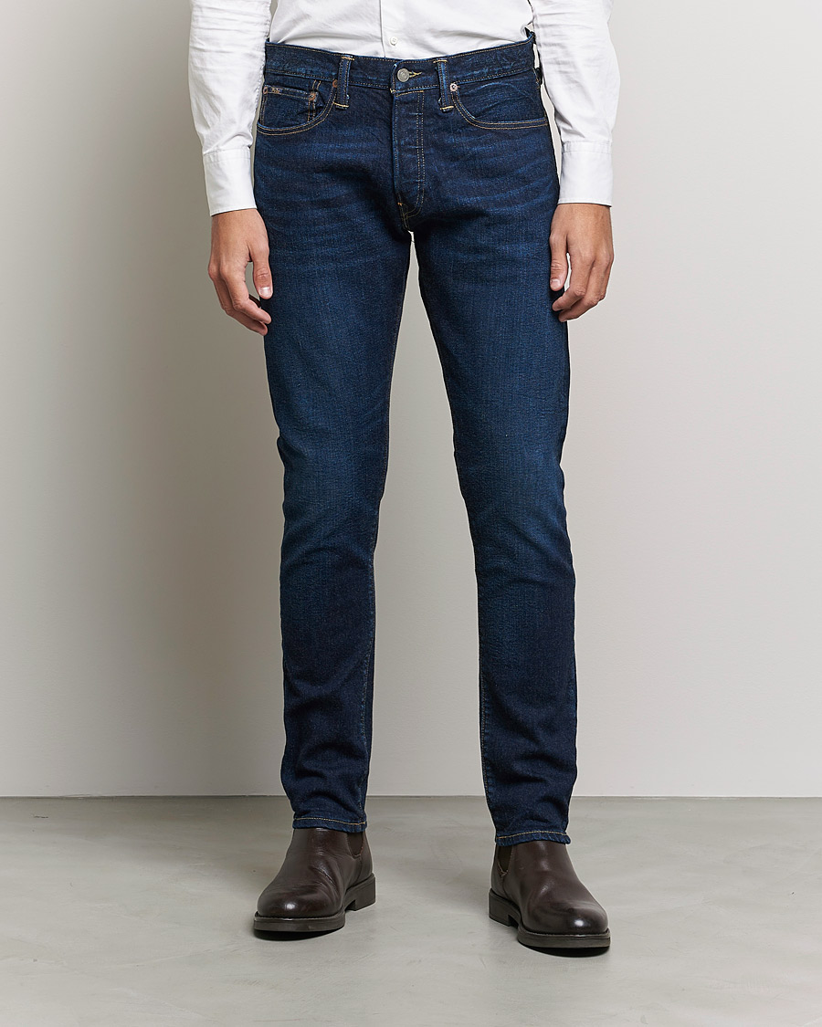 Men |  | Polo Ralph Lauren | Sullivan Slim Fit Stretch Jeans Dark Blue