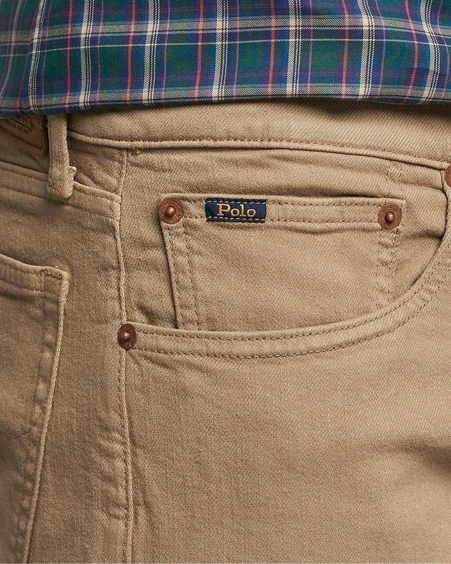 Men | Trousers | Polo Ralph Lauren | Sullivan Slim Fit Stretch 5-Pocket Pants Khaki Hill