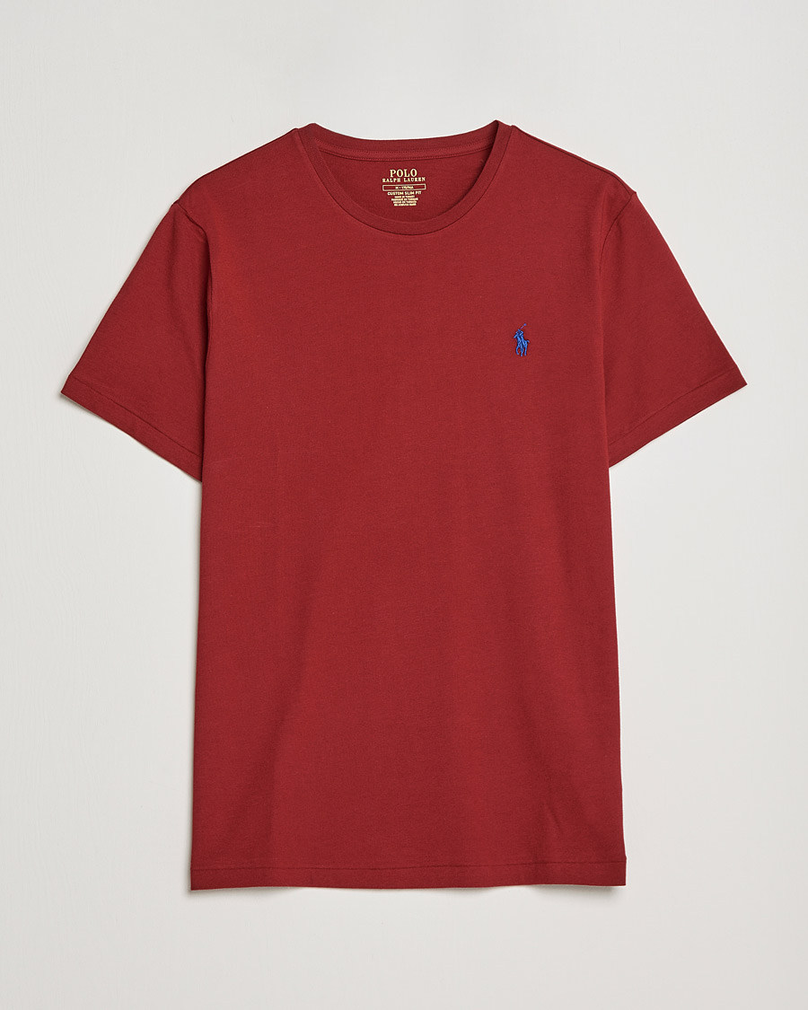 Men | T-Shirts | Polo Ralph Lauren | Crew Neck Tee Holiday Red