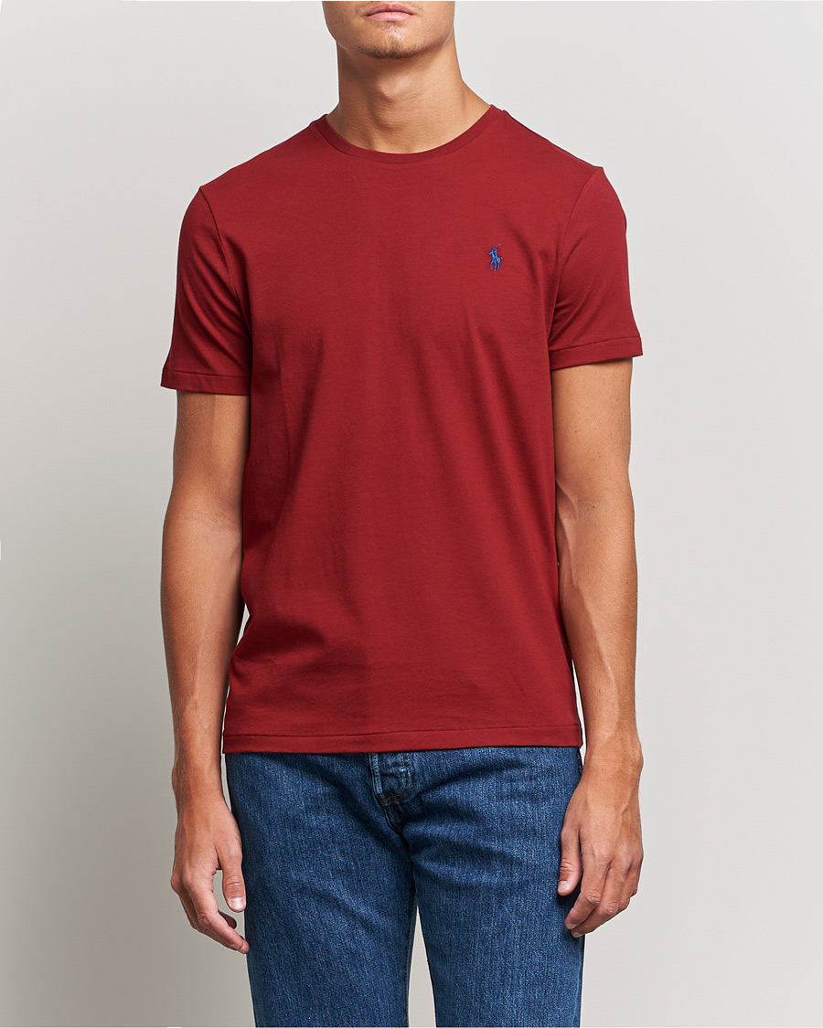 Men | T-Shirts | Polo Ralph Lauren | Crew Neck Tee Holiday Red