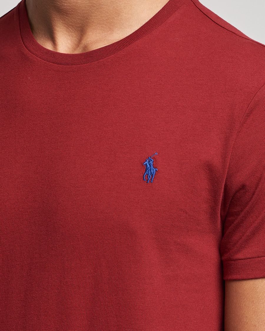 Men | T-Shirts | Polo Ralph Lauren | Crew Neck Tee Holiday Red