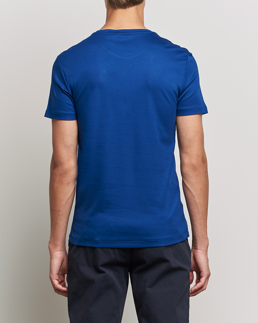 Men | T-Shirts | Polo Ralph Lauren | Luxury Pima Cotton Crew Neck Tee Harrison Blue