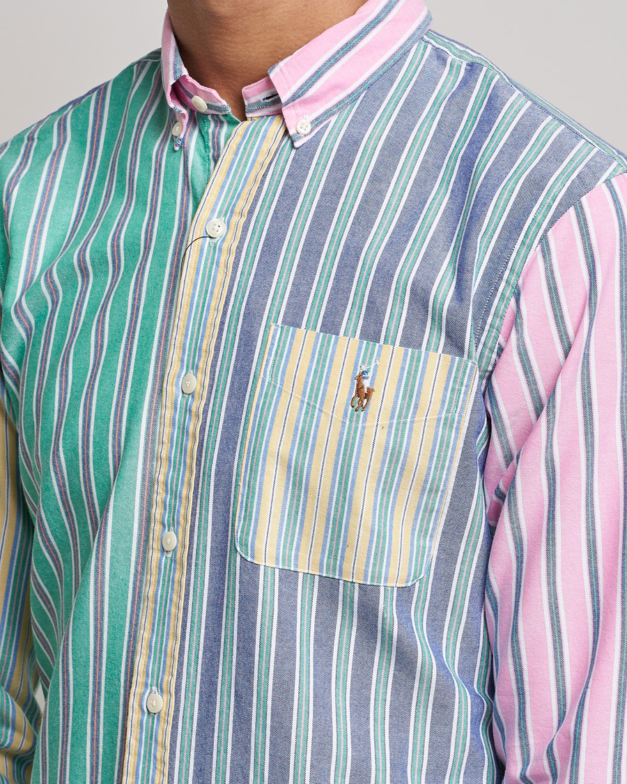 Men | Shirts | Polo Ralph Lauren | Slim Fit Oxford Striped Fun Shirt Multi