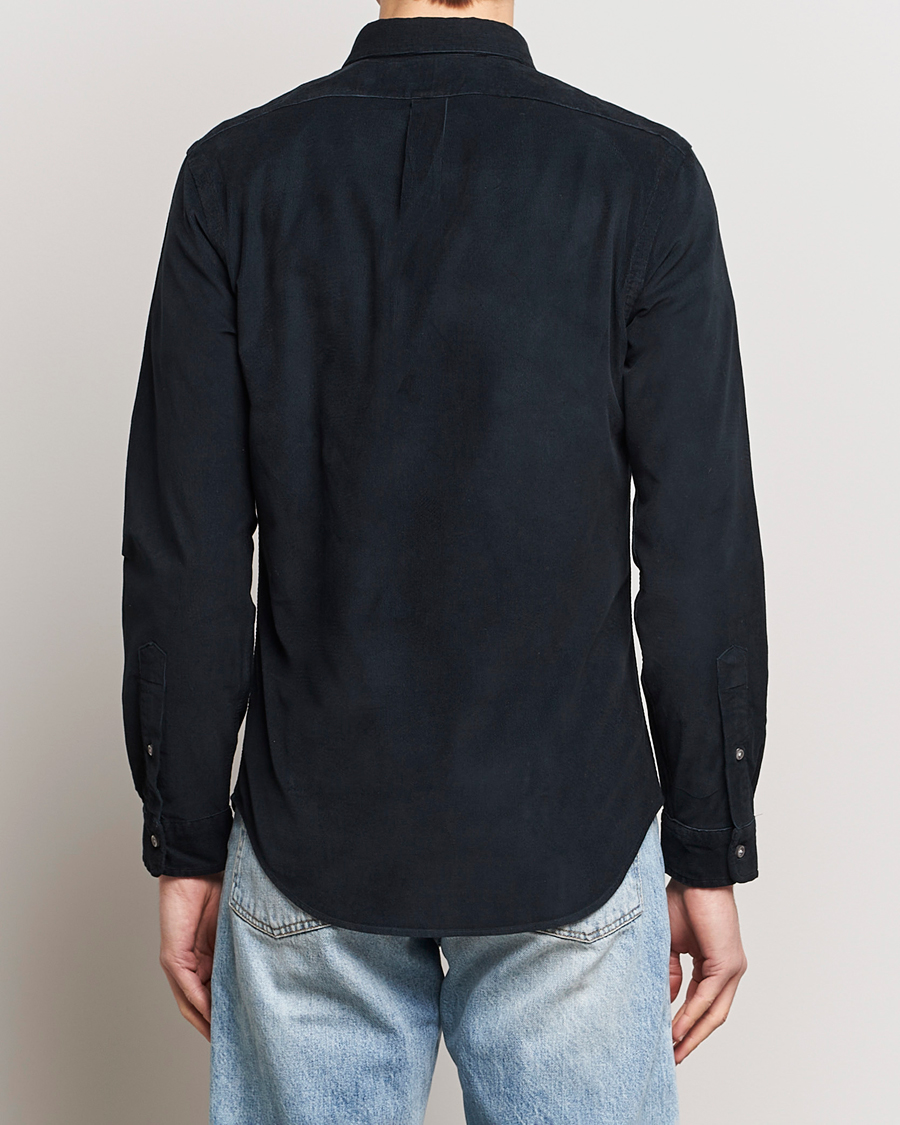 Men | Shirts | Polo Ralph Lauren | Slim Fit Corduroy Shirt Black