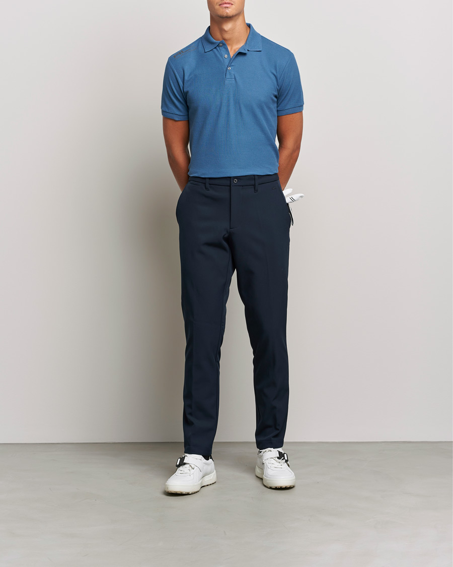 Men | Polo Shirts | RLX Ralph Lauren | Performance Polo Indigo Blue