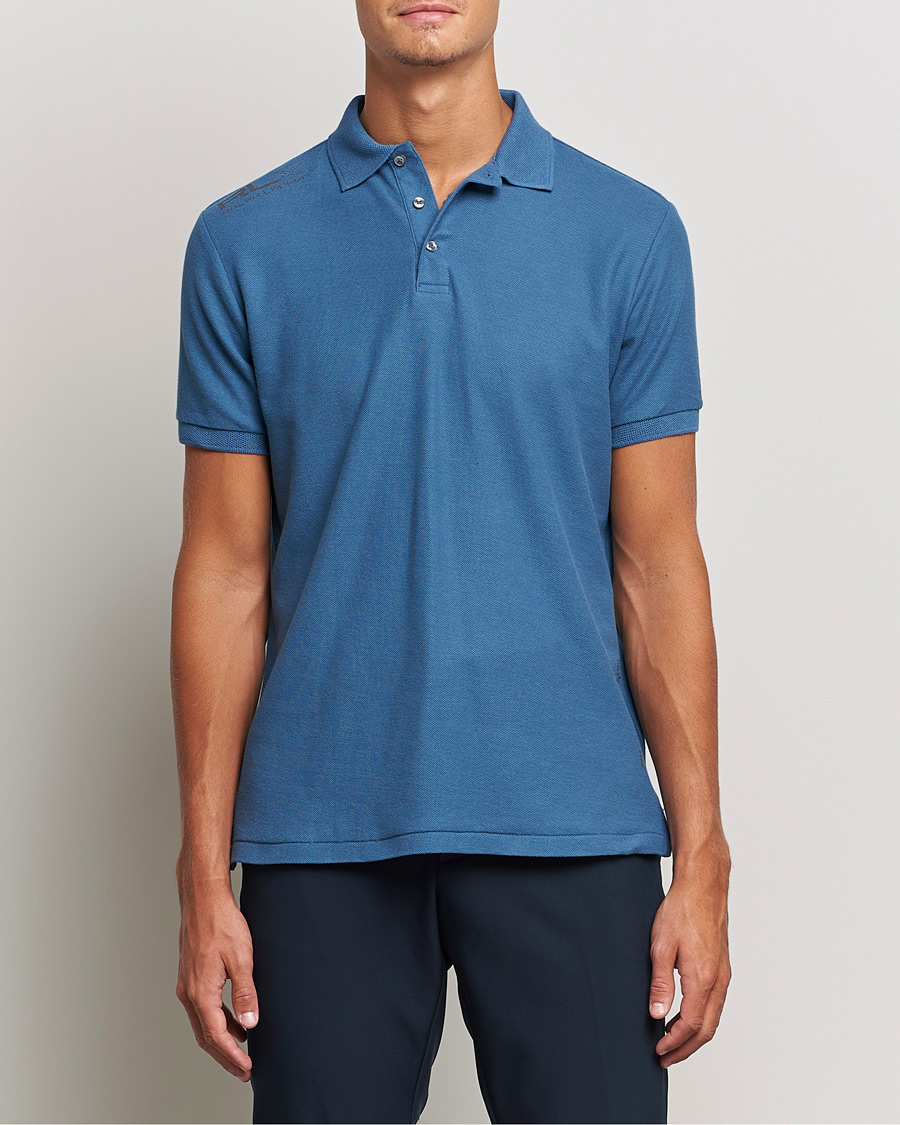 Men | Polo Shirts | RLX Ralph Lauren | Performance Polo Indigo Blue