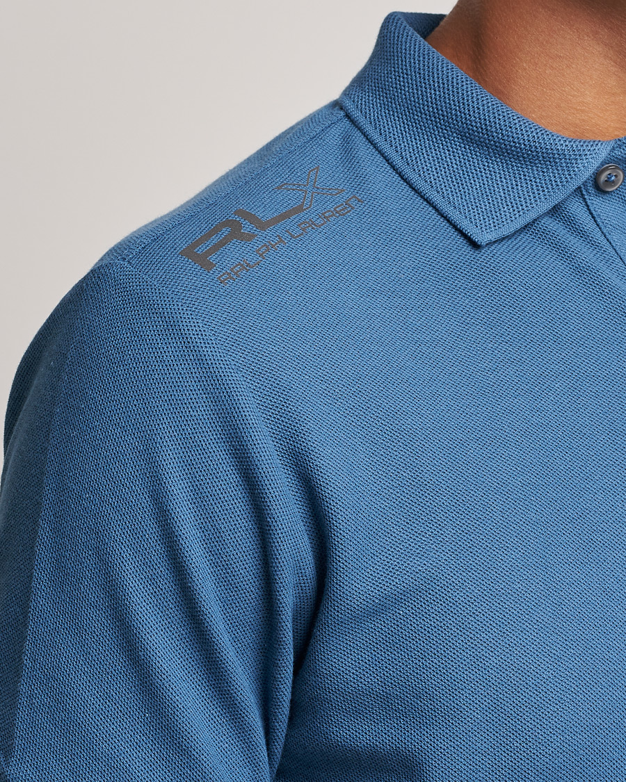 Men | Polo Shirts | RLX Ralph Lauren | Performance Polo Indigo Blue