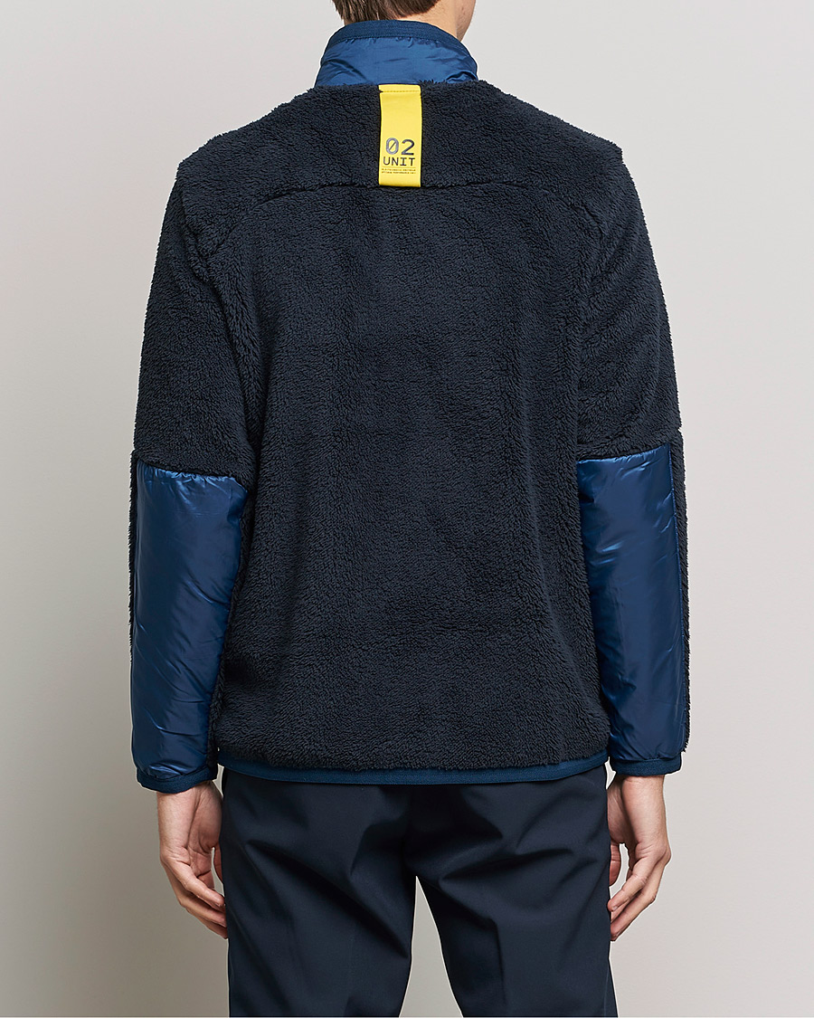 Men | Sweaters & Knitwear | RLX Ralph Lauren | Hi-Pile Full Zip Sweater College Navy