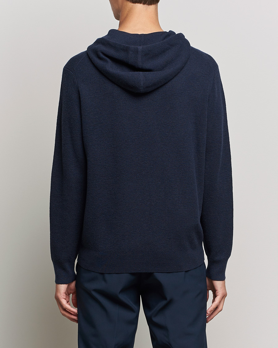 Men | Sweaters & Knitwear | RLX Ralph Lauren | Cashmere Hoodie College Navy
