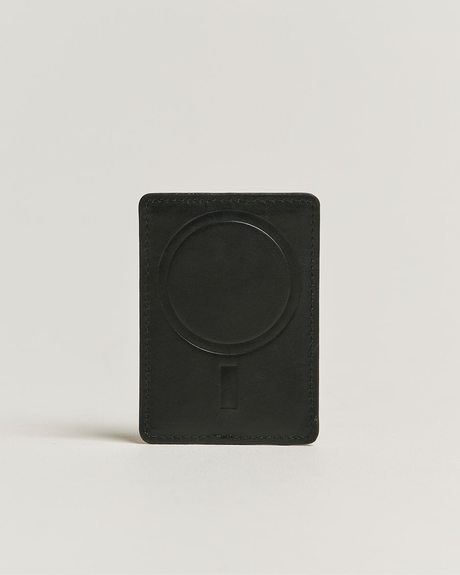 Men | Lifestyle | Polo Ralph Lauren | Smooth Leather Phone Case Black