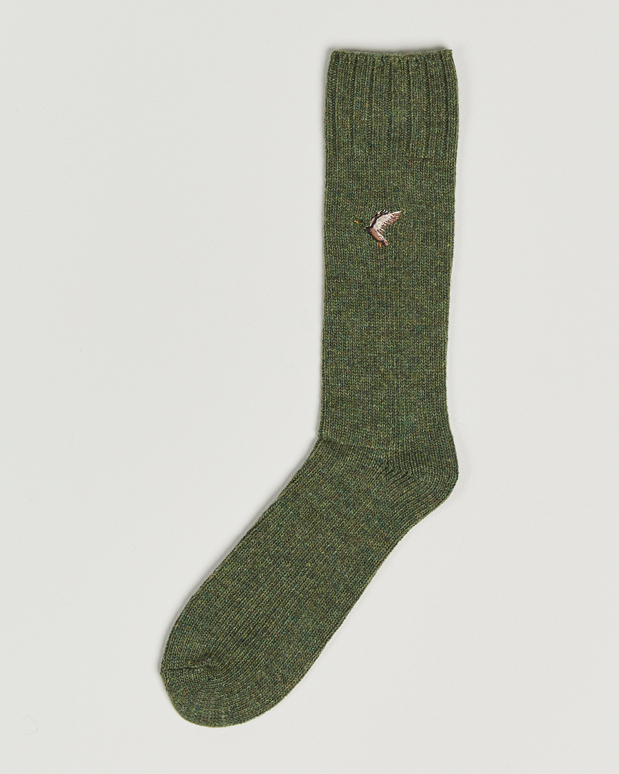 Men | Underwear & Socks | Polo Ralph Lauren | Bedford Wool Blend Sock Olive