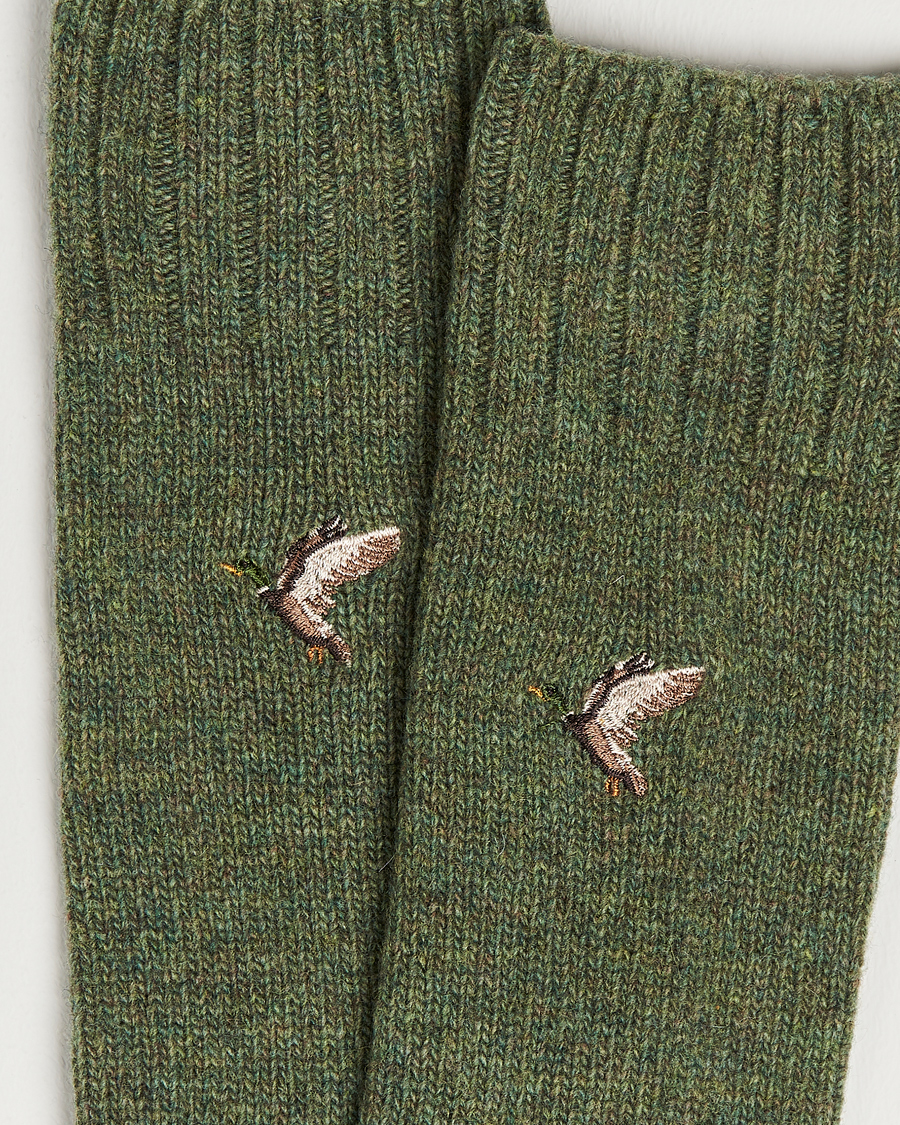 Men | Underwear & Socks | Polo Ralph Lauren | Bedford Wool Blend Sock Olive