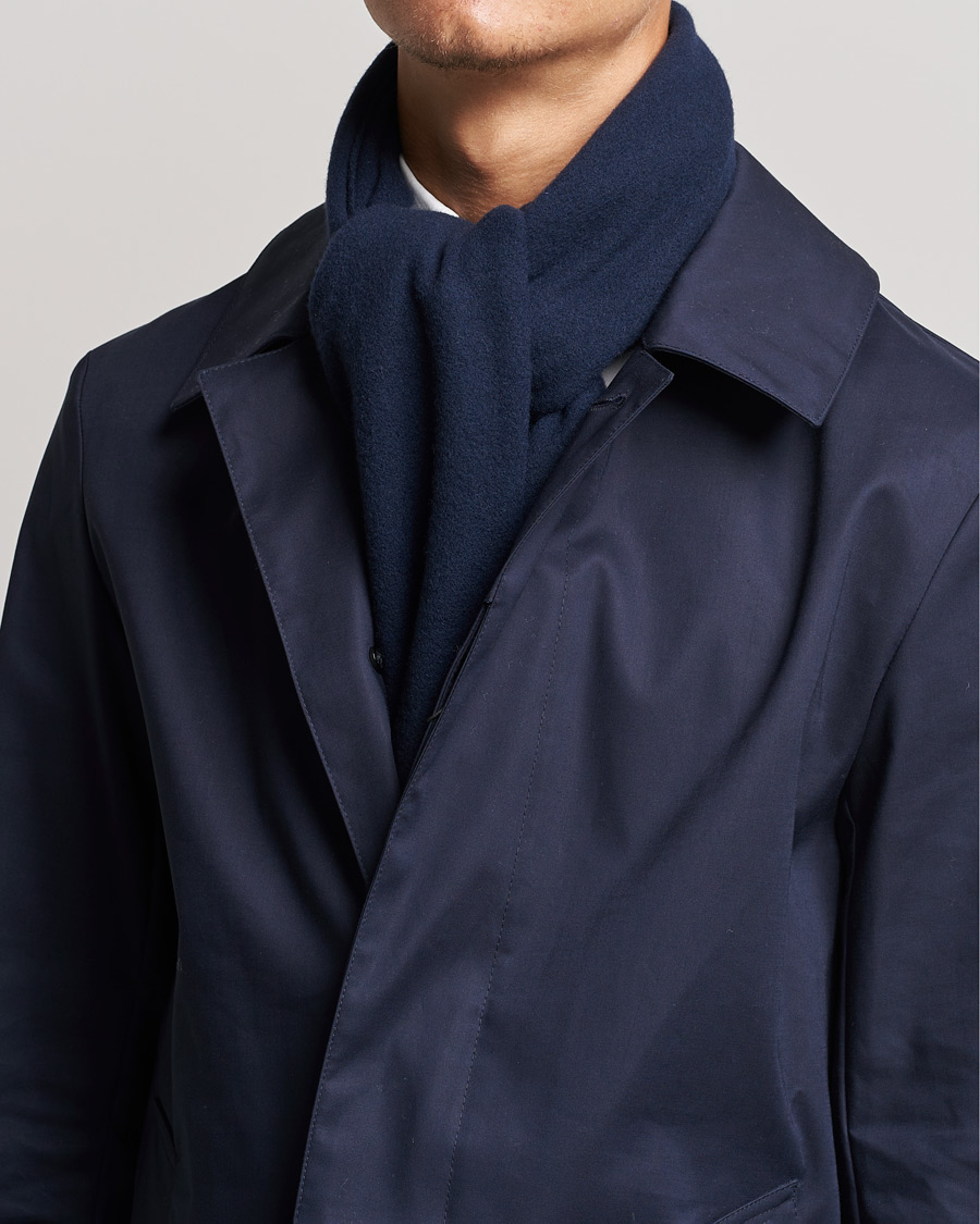 Men |  | Polo Ralph Lauren | Signature Wool Scarf Hunter Navy