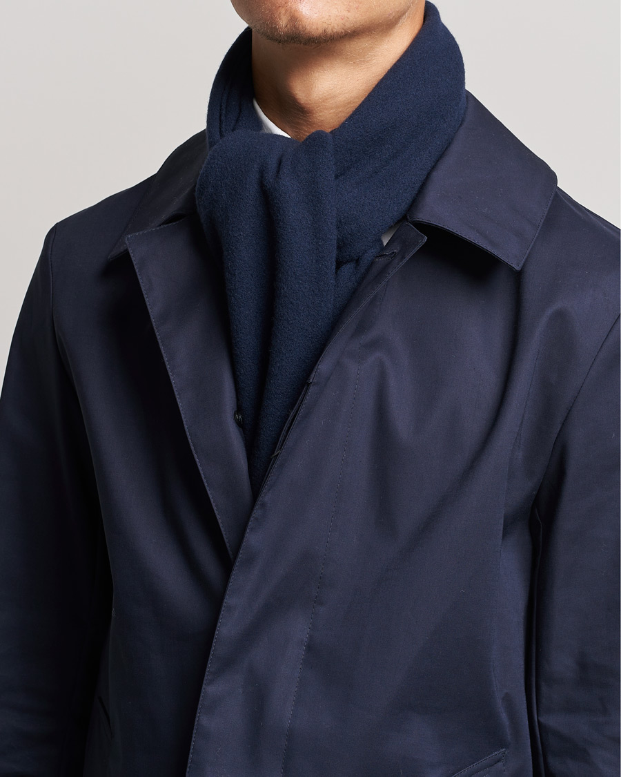 Men | Polo Ralph Lauren Signature Wool Scarf Hunter Navy | Polo Ralph Lauren | Signature Wool Scarf Hunter Navy