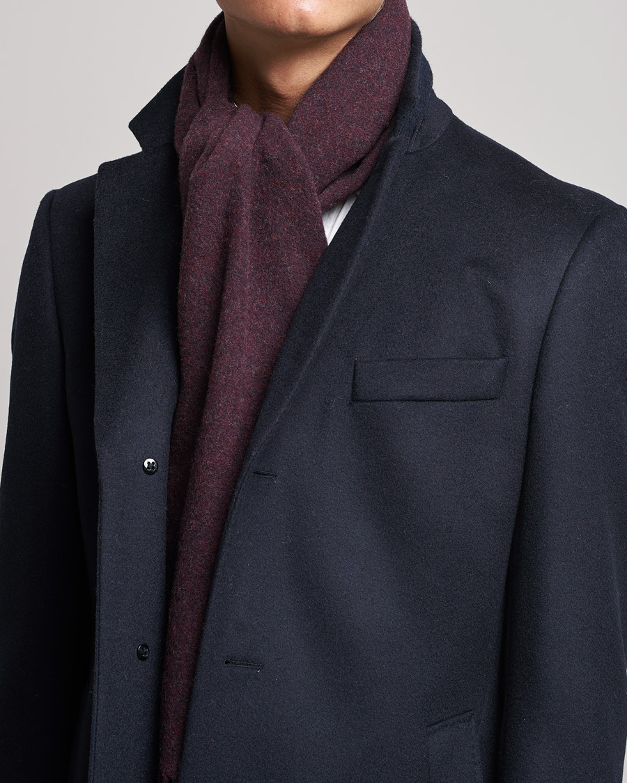 Men | Polo Ralph Lauren Signature Wool Scarf Aged Wine Heather | Polo Ralph Lauren | Signature Wool Scarf Aged Wine Heather