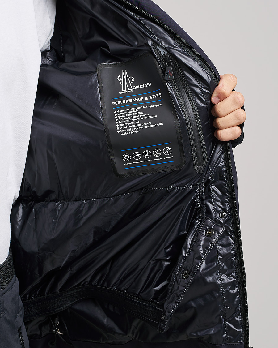 Men | Coats & Jackets | Moncler Grenoble | Montgetech Tech Down Jacket Navy