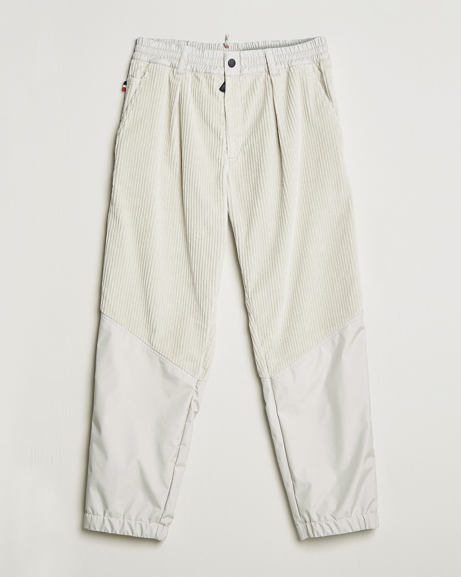 Men |  | Moncler Grenoble | Stretch Corduroy Pants Off White