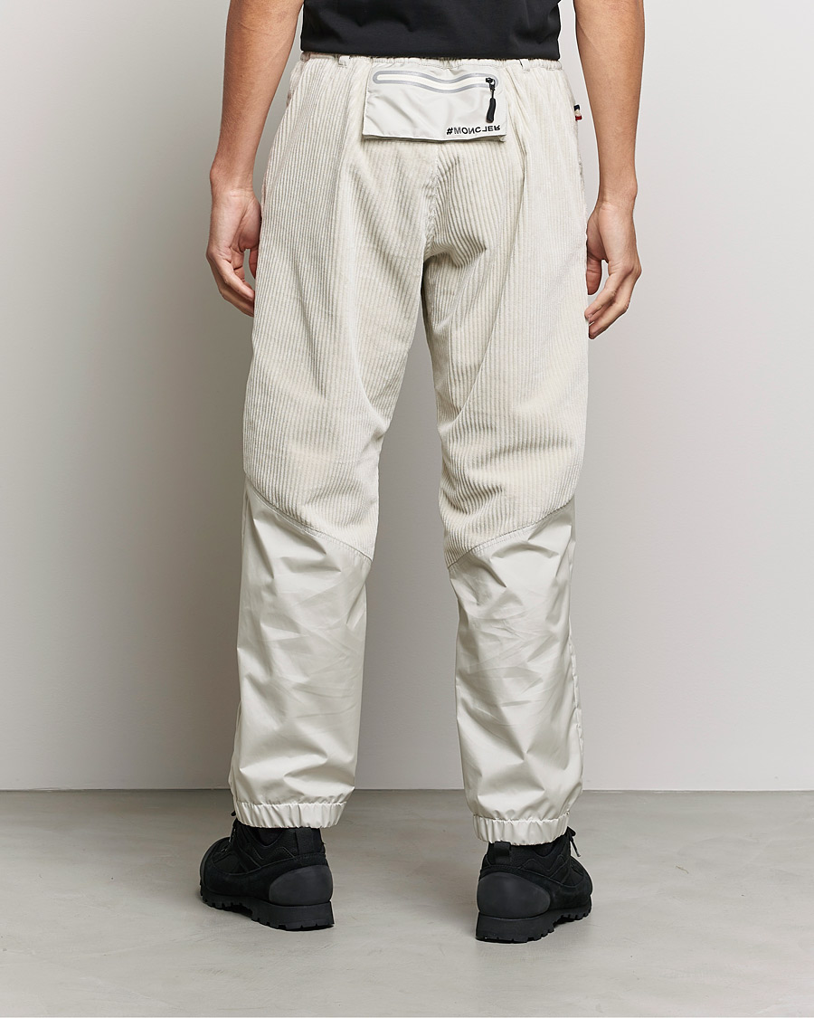 Men | Trousers | Moncler Grenoble | Stretch Corduroy Pants Off White