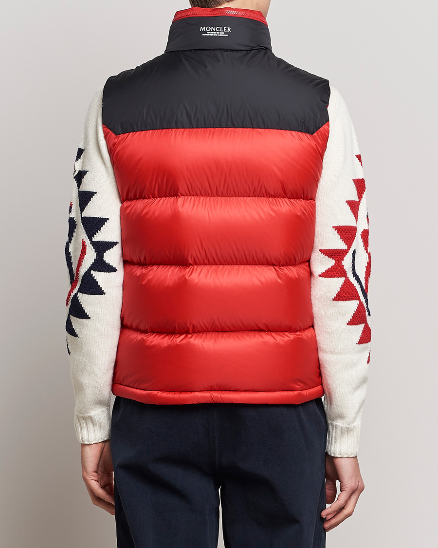 Men | Coats & Jackets | Moncler | Ophrys Down Vest Black/Red