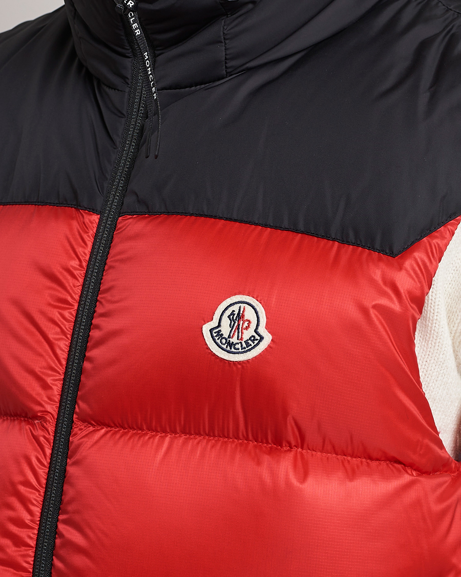 Men | Coats & Jackets | Moncler | Ophrys Down Vest Black/Red