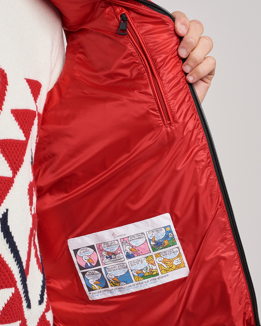 Men | Coats & Jackets | Moncler | Ophrys Down Vest Black/Red