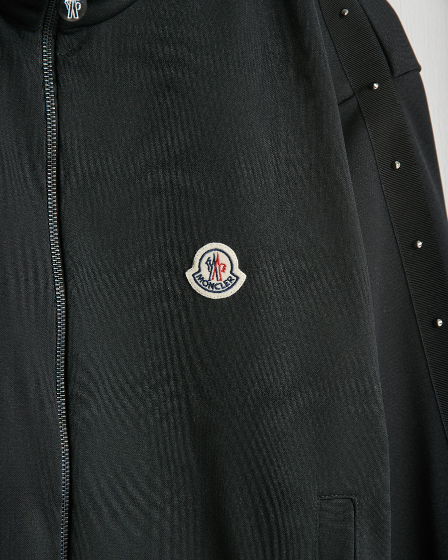 Men | Sweaters & Knitwear | Moncler | Full Zip Cardigan Black