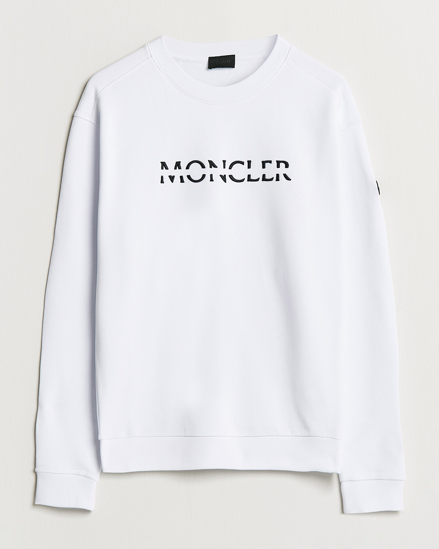 ★定価129,800円★MONCLER スウェット Ｓ　ホワイト モンクレール 楽天市場】【MONCLER/モンクレール/SWEAT SHIRT/刺繍ロゴ スウェット