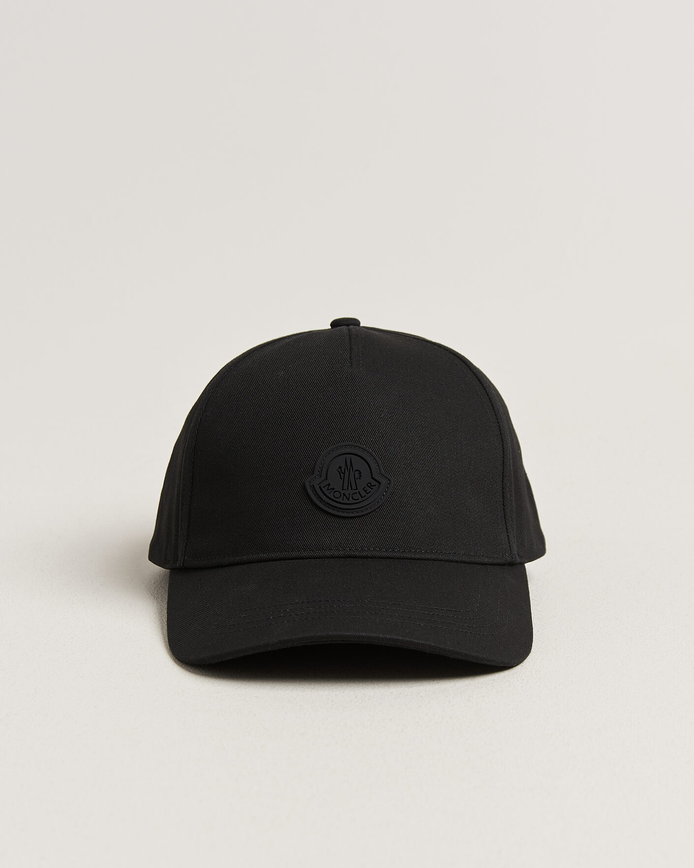 Men | Hats & Caps | Moncler | Tonal Logo Cap Black