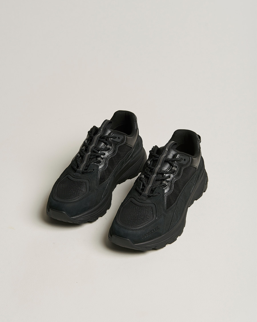 Men | Black sneakers | Moncler | Lite Running Sneakers Black