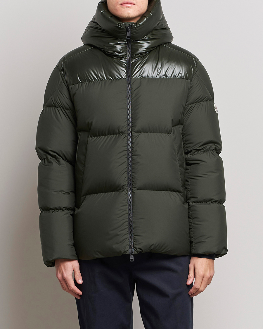 Men | Coats & Jackets | Moncler | Damavand Down Jacket Dark Green