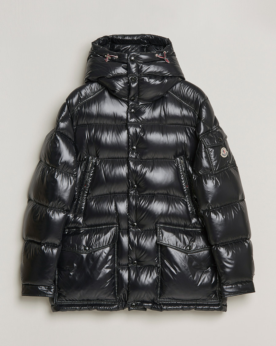Men | Coats & Jackets | Moncler | Chiablese Long Down Parka Black