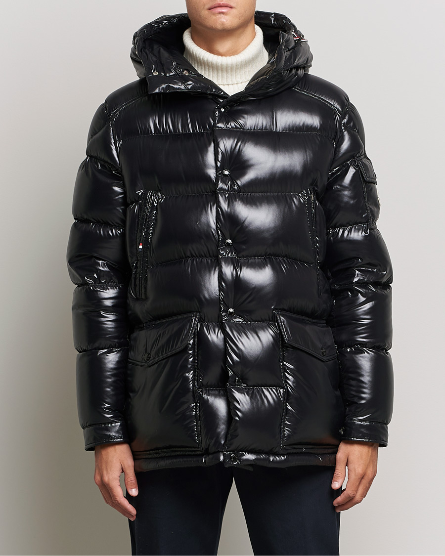 Men | Coats & Jackets | Moncler | Chiablese Long Down Parka Black