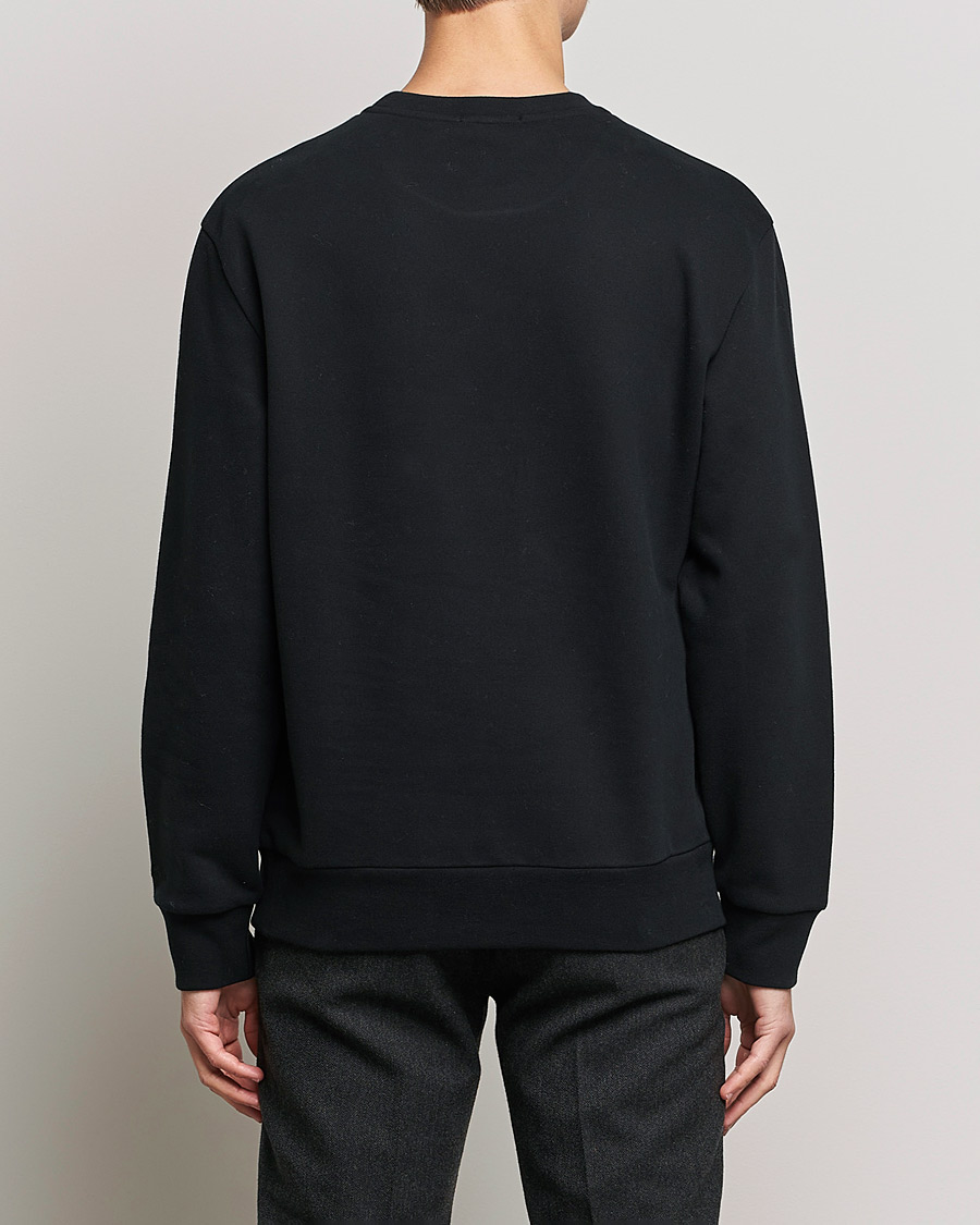 Men | Sweaters & Knitwear | Ralph Lauren Purple Label | Lux Fleece Bear Sweatshirt Black